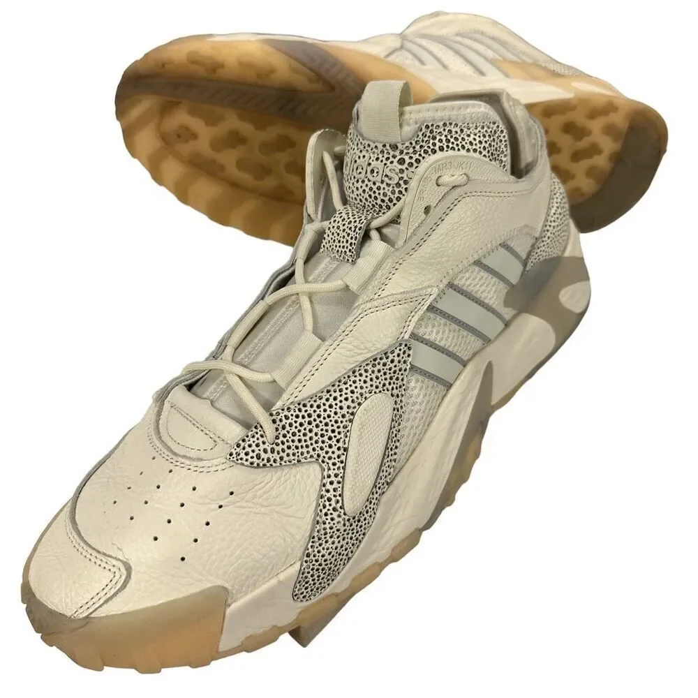 Adidas Streetball Safari Cream White Size 14